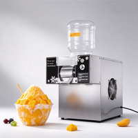 Nouvelle machine commerciale à glace pilée pour lait, jus et crème glacée, machine à glace en flocons, machine à neige glacée