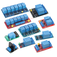 Module de relais à 1, 2, 4, 6 ou 8 canaux DC 5V 12V 24V avec déclenchement par niveau haut et bas pour Arduino Raspberry