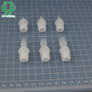 Adaptateur de connecteur droit en plastique PP de haute qualité, filetage externe de précision 1/4-18NPT, tube d'insertion pour tuyau d'eau et d'air en silicone - Product Image 1