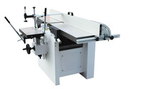 Machine à bois multifonctionnelle à trois fonctions : raboteuse plate/raboteuse à pression/mortiseuse