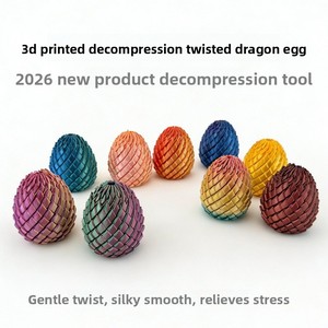 Huevo de Dragón Impreso en 3D, Juguete Antiestrés Deformable, Huevo Giratorio Creativo, Juguete Antiestrés Maravilloso para Niños, Cubo de Creatividad - Product Image 3