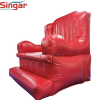 Canapé gonflable, fauteuil d'extérieur, grande taille