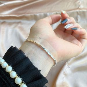 Dylam Fashion in Stock No Moq 925 <b>Silver</b> Style Plated <b>Silver</b> <b>Cuff</b> Girl <b>Bracelet</b> for Best Friend Femmes Bead <b>Bracelets</b> - Product Image 3