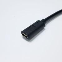 دعم التخصيص 90% °   كابل تمديد USB نوع C ذكر إلى أنثى قصير، كابل تمديد منخفض الزاوية لنظام الواقع الافتراضي وأجهزة Steam Deck واللابتوب، بحد أدنى منخفض للطلب