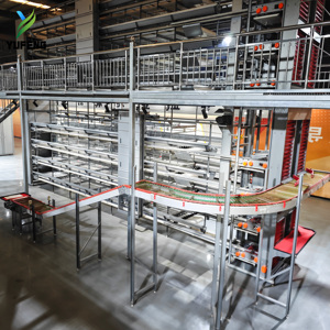Nuevas Jaulas Automáticas para Gallinas Ponedoras en Granjas Avícolas, Jaulas Tipo H para Gallinas Ponedoras, Jaulas para Pollos de Engorde, <span class=keywords><strong>Precio</strong></span> de Jaulas para Gallineros - Product Image 1