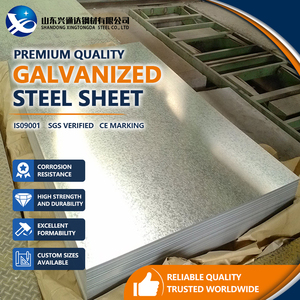 Lámina de Acero Galvanizado S280GD DX51D Regular Spangle Z100 G/m² 0.20mm 1250mm GB T2518 para Materiales de Construcción - Product Image 1