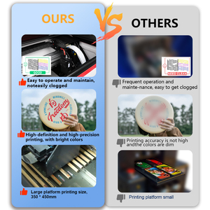 Erasmart เครื่องพิมพ์ A3C Pro UV Flatbed พร้อมการสแกนกล้อง CCD และการวางตำแหน่งภาพอินเตอร์เฟซ USB สำหรับผลิตภัณฑ์แก้ว & ไม้ - Product Image 4