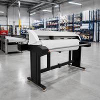 Machine de découpe PPF haute vitesse Bascocut KC-165S avec dispositif de rembobinage automatique, découpeuse de film automobile antistatique