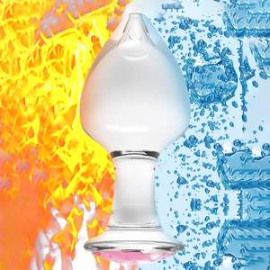 3個セット アナル拡張肛門拡張セックストイ 透明クリスタルジュエルダイヤモンドガラスアナルバットプラグ 初心者向け 男女兼用 - Product Image 6