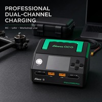 Chargeur double canal Gens ACE IMars D1000 Plus 1000W 500W2 25A2 1-7S LiPo LiHV G-Tech Bluetooth pour modèle RC UAV