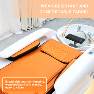 Salon de beauté moderne meubles lavage des cheveux soins du visage tête inclinable Spa shampooing électrique lit de massage - Product Image 6