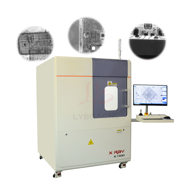 S-7200 X-ray Inspection Machine Intelligent Inspection Machine BGA Bubble Analysis Inspect Products Void Welding Bubbles Cracks