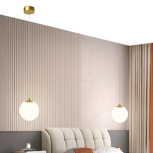 Lampe suspendue minimaliste ronde E27, ampoule LED, contrôle par interrupteur, pour chambre à coucher, salon, décoration de la maison - Product Image 5