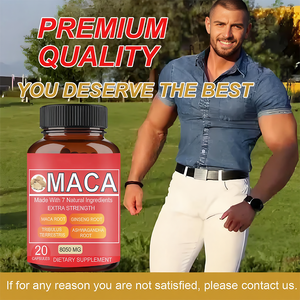 Capsule di Radice di Maca OEM, Supporto Naturale per la Salute Maschile, Energia e Prestazioni, Integratore Erboristico 7-in-1 per l'Umore, Antiossidante, Senza Glutine - Product Image 3