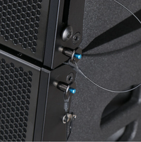 Système de haut-parleurs PA Combo Set Dual 10 pouces Line Array Speaker Outdoor Performance Audio pour salle de concert