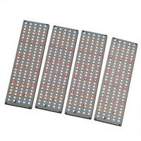 Barre de culture LED à spectre complet personnalisée, longue, rouge, blanche, bleue, avec substrat en aluminium pour la culture de semis de plantes d'intérieur