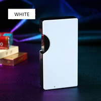 Étui à cigarettes électriques avec logo personnalisé avec recharge USB Briquet métallique étanche