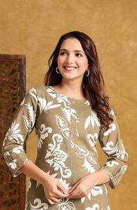 Ladies Designer Coord Set Modern Western Wear Apparel Women Lounge Wear Coord Set Soft Fabric Comfort Set - Product Image 3