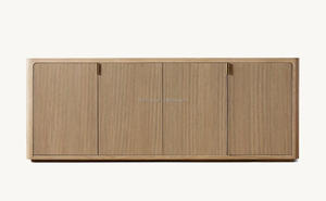 Aparador de Madera Maciza de Lujo, Estilo Antiguo Moderno, Hecho a Mano, Duradero, para Comedor y Sala de Estar, Mueble para el Hogar - Product Image 6