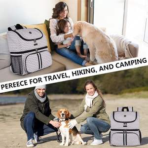 Échantillon gratuit de sac de transport pour animaux de compagnie pour chats de taille moyenne à grande (20+ lbs) et petits chiens - Chargement par le haut, sac de voyage pliable pour chat portable - Product Image 4