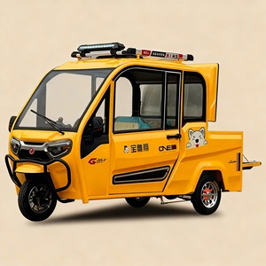 <span class=keywords><strong>Triciclo</strong></span> Eléctrico >800W Totalmente Cerrado para Carga y Pasajeros, Movilidad para Personas Mayores, Estándar Nacional - Product Image 3