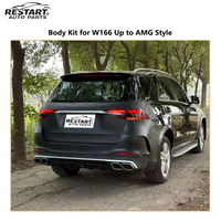 Kit de conversion de carrosserie extérieure en plastique pour BENZ ML W166 13-15, mise à niveau au style AMG |   Ajustement direct |   Nouveauté