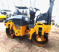 XCMG XMR303 officiel a utilisé un compacteur léger petit rouleau compresseur vibrant de 3 tonnes à vendre
