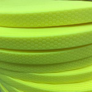 Collier et laisse <span class=keywords><strong>pour</strong></span> <span class=keywords><strong>chien</strong></span> en sangle enduite de PVC écologique, design 2022, matériau durable, texture nid d'abeille, revêtement PVC imprimé - Product Image 6