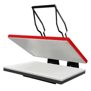 Máquina de prensado de calor magnético semiautomática, máquina de transferencia por sublimación de gran formato, 80x100cm, 31x39 pulgadas, 80x100cm, 60x80