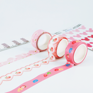 Băng Dính <span class=keywords><strong>Washi</strong></span> Cắt Chết Hình Hoa Trang Trí Làm Theo Yêu Cầu Mẫu Miễn Phí - Product Image 4