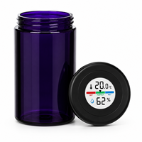 Lancement de la marque en marque blanche pour les responsables de produits floraux, pot en verre hermétique anti-odeur pour la fraîcheur en vente au détail