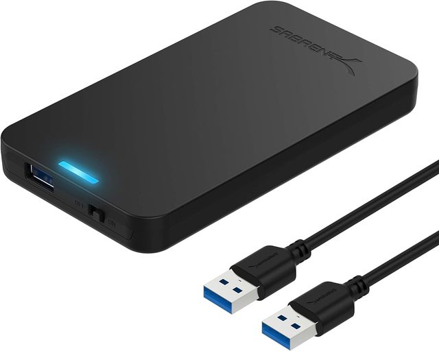 Portable Hdd/ssd Enclosure Hard Disk Enclosure With Uasp Protocol Usb 3.0 2.5 Inch Sata Hard Drive Enclosure