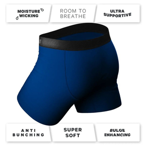 Fabricant de sous-vêtements pour hommes à impression personnalisée OEM Modal Pouch Thong Boxer Sous-vêtements respirants pour hommes - Product Image 3