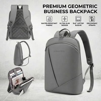 Tas Ransel Laptop Ringan Tipis untuk Wanita Pria Tahan Air Tas Ransel Bisnis Sekolah Logo Warna Kustom Tas Ransel Bisnis Perjalanan