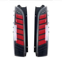 Pour Toyota HIACE 2005-2018, ensemble de feux arrière, clignotants séquentiels, feux de freinage LED, feux de recul
