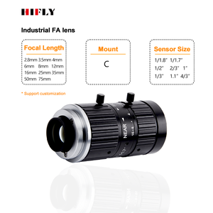 Foco fijo 12MP 1/1.7 "50mm Lente de visión artificial de cámara industrial de mm - Product Image 6