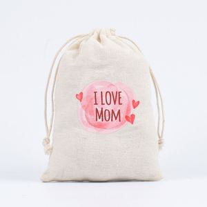 Wholesale Promotional Eco Friendly Reusable Recyclable Custom Logo Printed Gift Soap <b>Pouch</b> Linen Canvas Cotton <b>Drawstring</b> Bag - Product Image 6