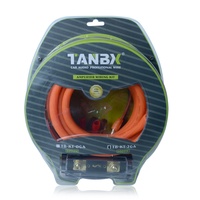 Kit de Cableado para Instalación de Amplificador de Coche de 6000W, Cable de Alimentación 0GA 2GA 4GA 6GA 8GA 10GA, Kit de Cables para Coche, Juego de Cables para Subwoofer de Audio para Coche