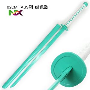 ดาบไม้คาเอดะฮาระ คาซึฮะ ขนาด 100 ซม. ทำจาก ABS สำหรับคอสเพลย์อนิเมะ อินาสึมะ พร้อมเอฟเฟกต์สายฟ้าล้อมรอบ ใช้ประกอบชุดคอสเพลย์อนิเมะ - Product Image 3