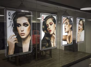 Boîte à lumière LED A3 Crystal 12V Power Indoor Display avec matériau acrylique rectangulaire pour publicité sur fenêtre de fourmi immobilière - Product Image 6