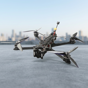 Long Range 7 Inch FPV Drone Kit Optional 3W 5.8G VTX 165° Wide Angle <b>Camera</b> 1.5KG Payload 2812 Motor 12min Endurance - Product Image 1