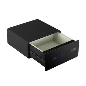 2025 Mới Mạnh Mẽ Thép Ngăn Kéo Ngân Hàng Nhà Văn Phòng Kỹ Thuật Số Mật Khẩu Vân Tay Kết Hợp Khóa LED Ánh Sáng Màn Hình Tiền Gửi Két An Toàn Hộp - Product Image 4