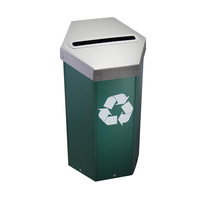 Poubelle à bascule en plastique PP personnalisée, panier ondulé réutilisable, matériaux recyclés écologiques, léger, certifié ISO, moderne