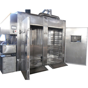 Chariot de <span class=keywords><strong>barbecue</strong></span> mécanique et électrique, fumoirs, machine à fumer le poulet, équipement - Product Image 1