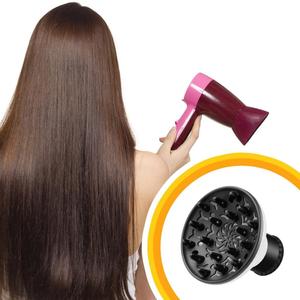 Asciugacapelli Professionale da Viaggio per Capelli Ricci e Ondulati, Styling ad Alta Velocità con Motore Potente, Diffusore Nero - Product Image 6