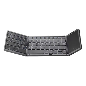 Foldable <strong>Keyboard</strong> Rechargeable Portable Wireless <strong>Keyboard</strong> BT Mini Triple Folding <strong>Keyboard</strong> Wireless <strong>for</strong> Laptop <strong>Tablet</strong> Phone - Product Image 6