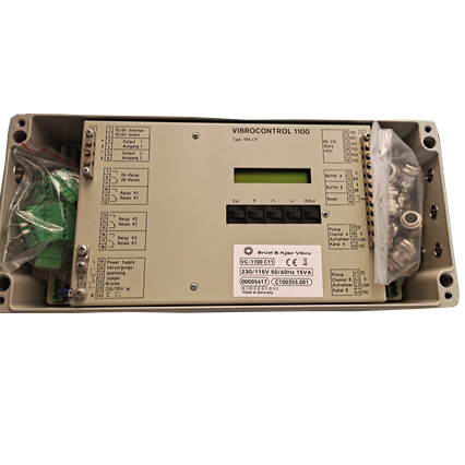 B&K Vibro VC-1100 C11 Vibration Control Monitoring System for Automation with Stainless Steel Construction