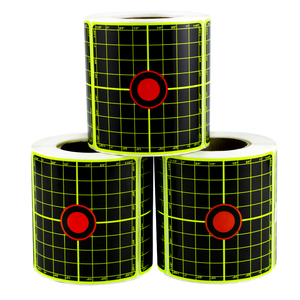 200 cái 3-inch xách tay chụp nhằm Sticker mã điều chỉnh đạn đạo giật gân mục tiêu giấy cho thực hành chụp - Product Image 1