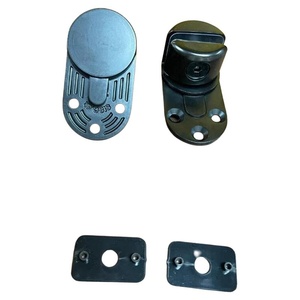 Cerniera per porta in vetro a 160 gradi Denmark Siso Uor Gravity con asse superiore e inferiore, per ante di mobili senza telaio - Product Image 2