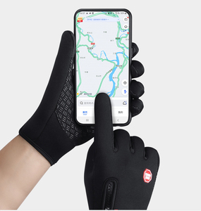 YOUME Sports Winter Windproof <strong>Gloves</strong> Cycling <strong>Gloves</strong> Unisex Anti-slip Bicycle <strong>Warm</strong> <strong>Gloves</strong> - Product Image 4